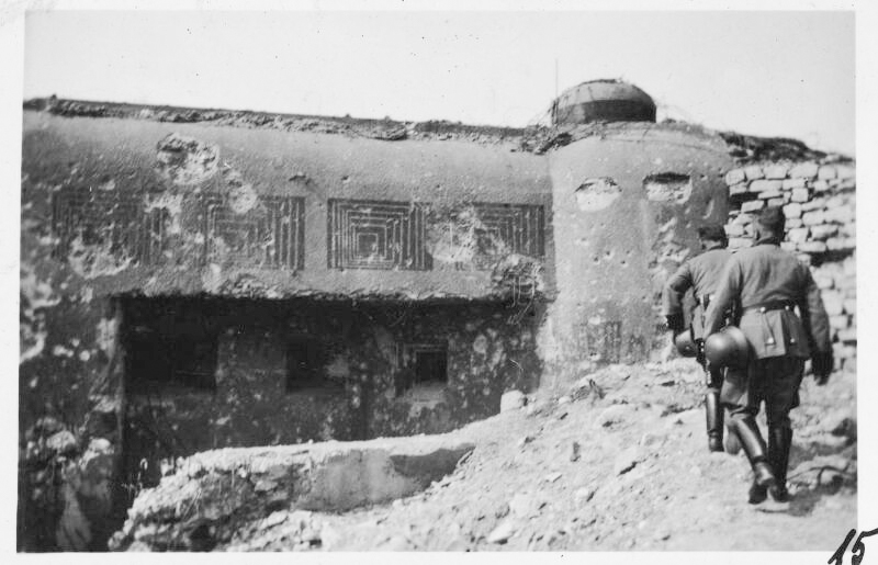 Ligne Maginot - SCHOENENBOURG - (Ouvrage d'artillerie) - Bloc 6
Après les combats