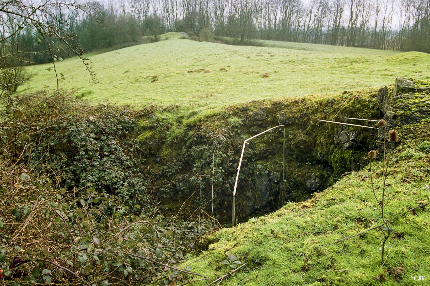 Ligne Maginot - LES SARTS - (Ouvrage d'infanterie) - Le terrain de l’ouvrage, qui est construit en ciel ouvert