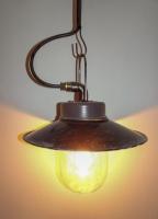 Ligne Maginot - L'éclairage dans la fortification Maginot (éclairage) - Lampe suspendue simple